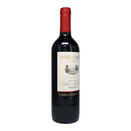 Vinho Tinto Chileno Cabeza de Piedra Varietal Cabernet Sauvignon 750ml  360-33