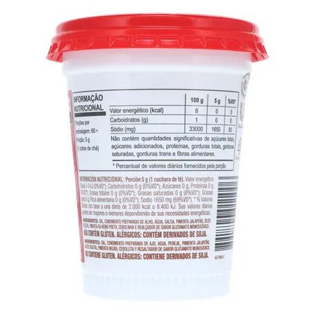 Tempero Completo Pasta Arisco C/pimenta 300g 360-13