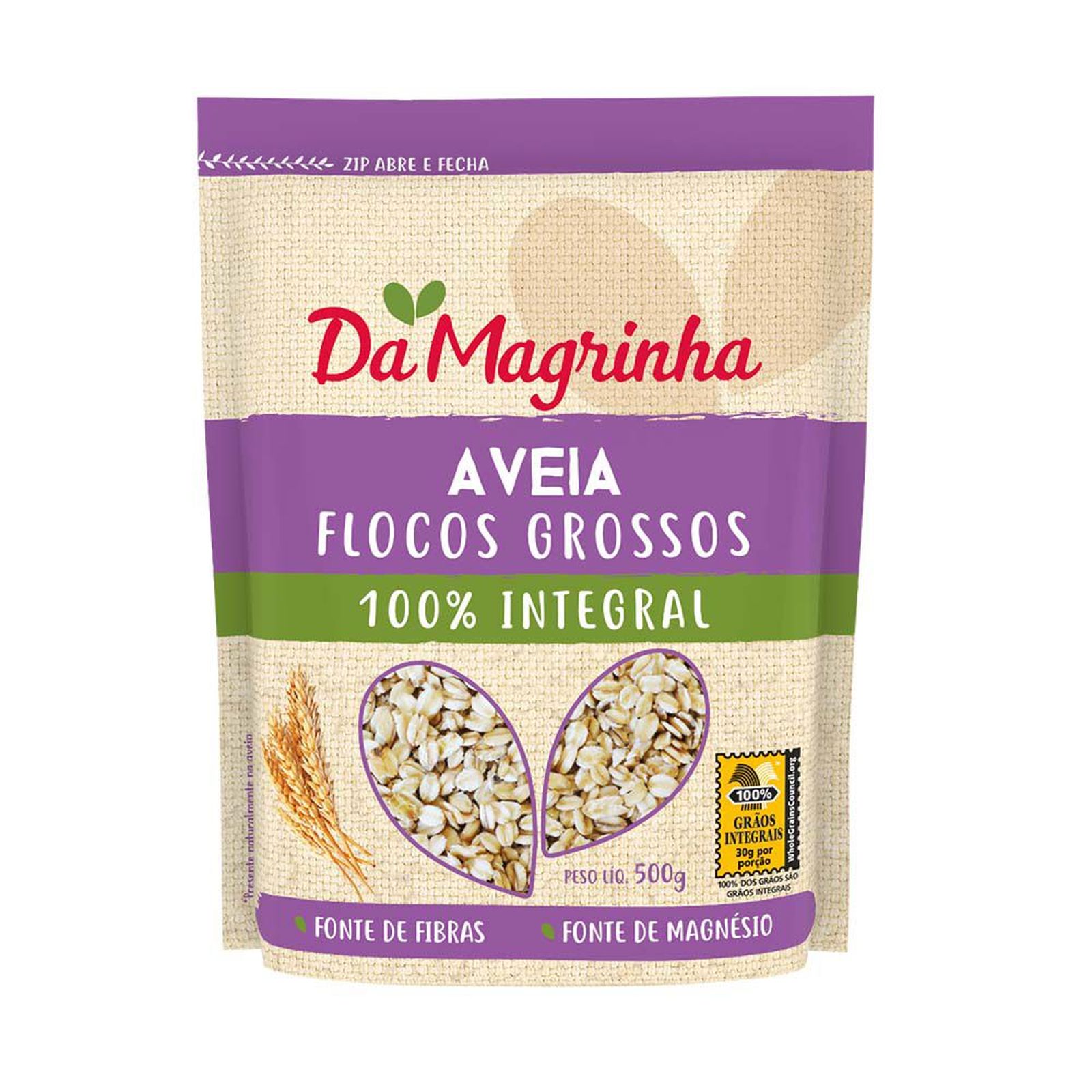 AVEIA FLOCOS GROSSOS DA MAGRINHA