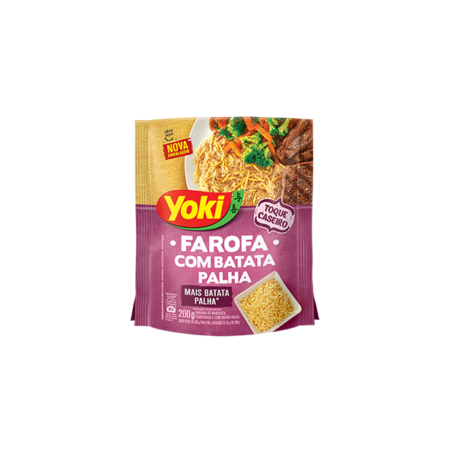 FAROFA PRONTA YOKI 200G COM BATATA PALHA