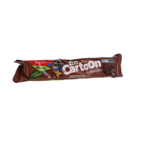 BISC REC ZOO CARTOON 85G BRIGADEIRO 360-34