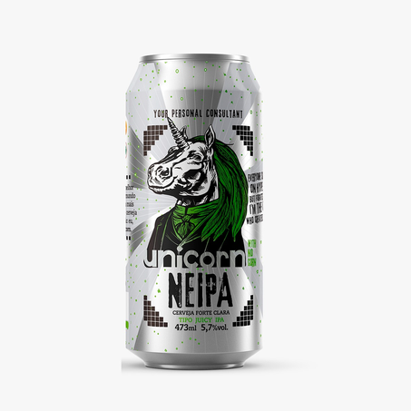 Cerveja Unicorn NEIPA Lata 473ml