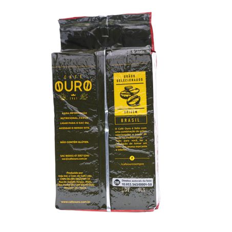 CAFÉ PÓ OURO EXTRA FORTE VÁCUO 500G 360-31