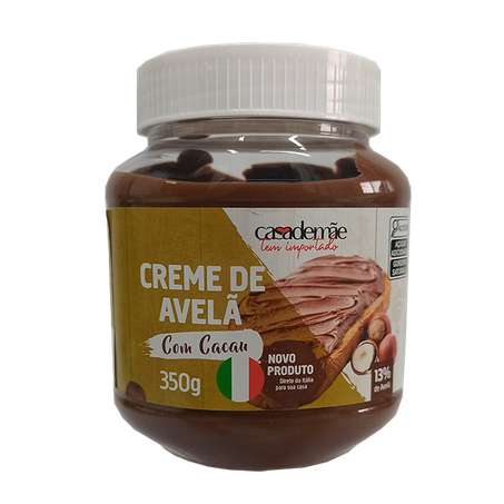 Creme de avelã casa de mãe 350g