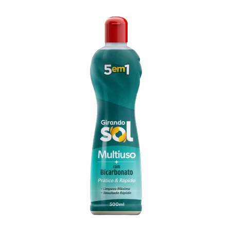 LIMPADOR MULTIUSO GIRANDO SOL BICARBONATO 500ML