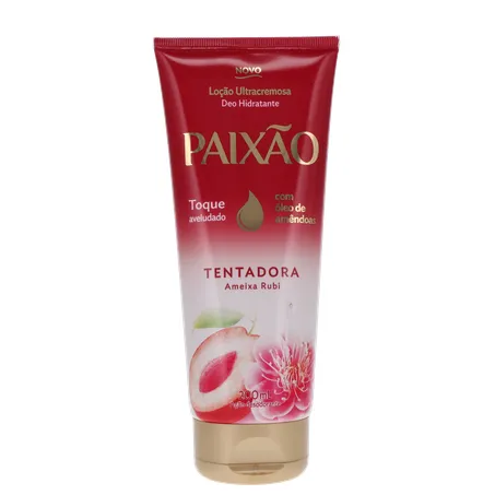 LOÇÃO HIDRATANTE PAIXÃO ULTRA TENTADORA AMEIXA RUBI 200ML 360-0
