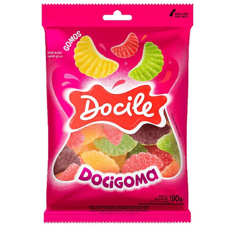 DOCILE GOMAS GOMOS DE FRUTA 190G