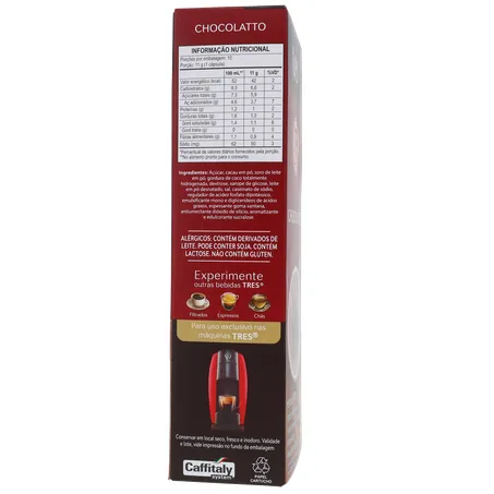Cápsula 3 Corações Chocolate C/10 110g 360-10