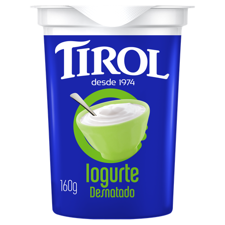 Iogurte tirol desnatado 160g