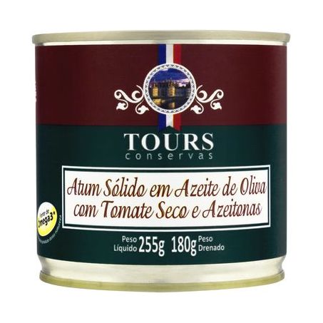 Atum tours 255gr solido c.az oliva tomat