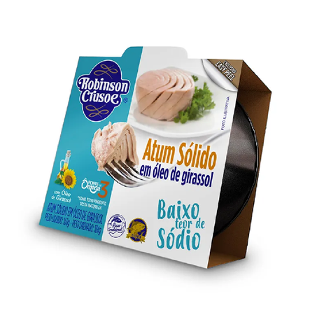 ATUM ROBINSON CRUSOÉ SÓLIDO ÓLEO GIRASSOL 160G