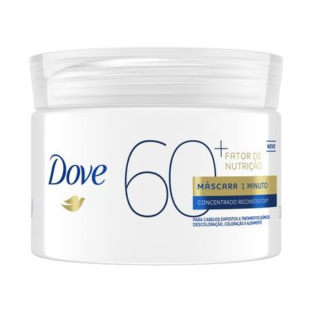 Máscara Concentrada Dove Fator de Nutrição 60 1 Minuto  Pote 300gr