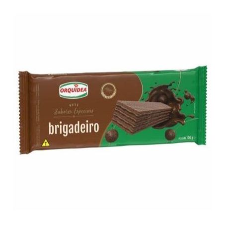 Wafer orquidea 100g brigadeiro