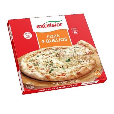 Pizza Excelsior 4 queijos 400g