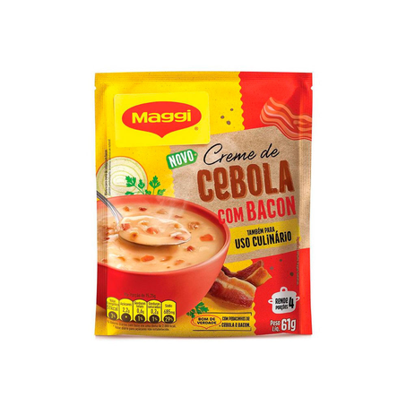 Creme Cebola Maggi com Bacon 61G
