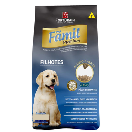 RAÇÃO FAMIL PREMIUM DOG FILHOTES 1KG
