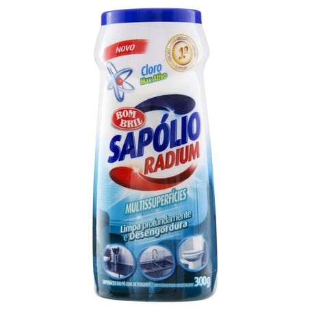 SAPONÁCEO EM PÓ SAPÓLIO RADIUM CLORO