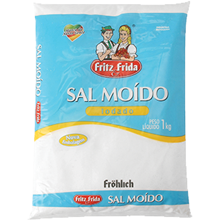 Sal fritz e frida 1kg moído