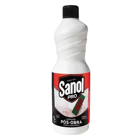 Limpador pós obra pro sanol 1l