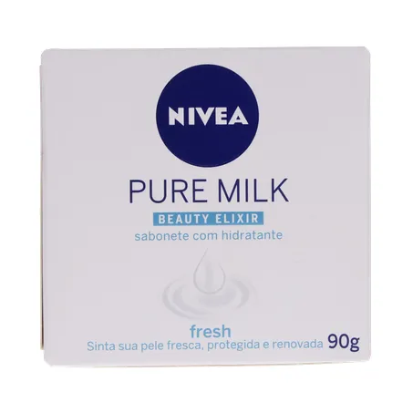 Sabonete nivea hidratante pure milk fresh caixa 90g 360-2