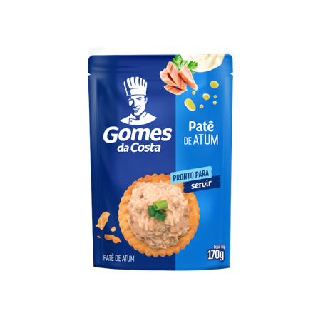 Patê de atum gomes da costa tradicional 170g