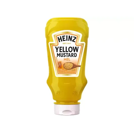 HEINZ MOSTARDA AMARELA C/MEL 220 G                