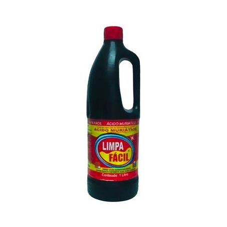 Ácido Muriático Limpa Fácil Embalagem 1LT