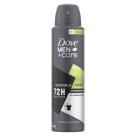 Desodorante Aerossol Dove MenCare Invisible Fresh 150ml