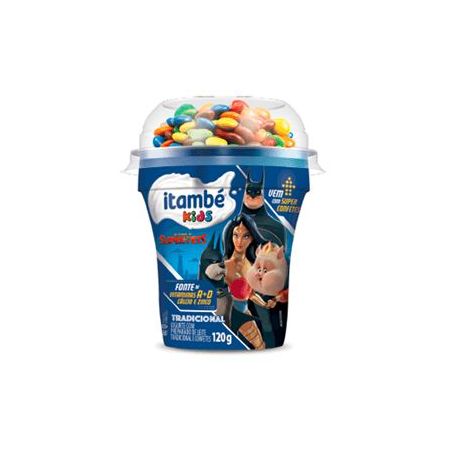 Iogurte itambe kids trad 125g confeitos