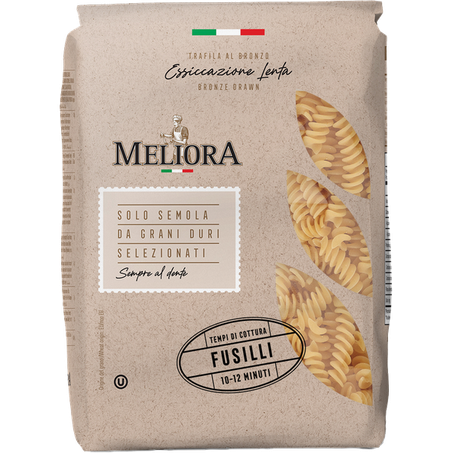 Massa Fusilli Meliora Grano Duro 500g