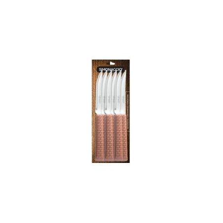 Conjunto facas rattan simonaggio 6 pecas