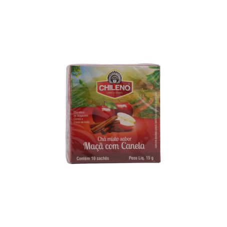 Chá Misto Chileno Maça com Canela Caixa com 10un - 15gr 360-59