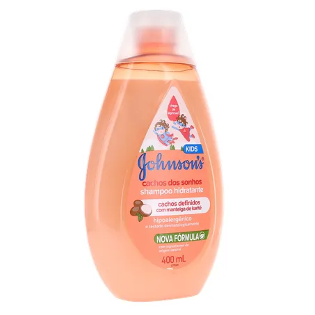 Shampoo Johnsons Baby Cabelos Cacheados Embalagem 400ML 360-33