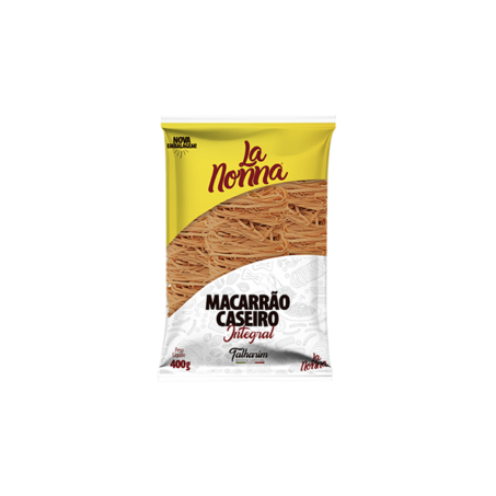 MASSA FRESCA LA NONNA 400G TALHARIM INTEGRAL