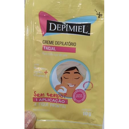 Depilaçao Depimiel 10g Creme Facial .