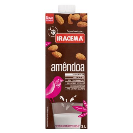 BEBIDA À BASE DE AMÊNDOA ZERO AÇÚCAR IRACEMA