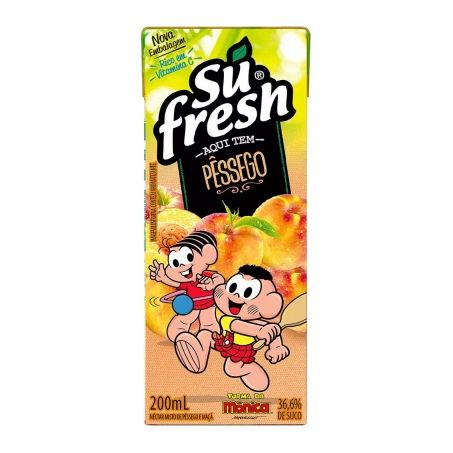Suco Pronto Sufresh Néctar Pêssego Caixa 200ML