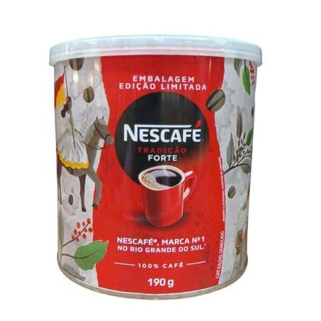 Café Solúvel Nescafé Tradição Lata 190g