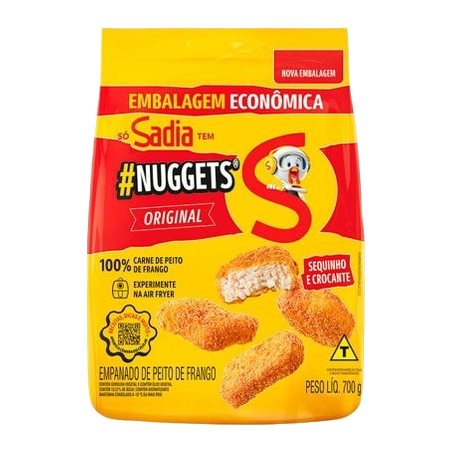 NUGGETS FRANGO TRADIC  SADIA 700G