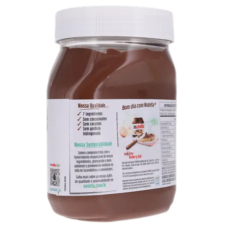 CREME AVELÃ NUTELLA 650G 360-13