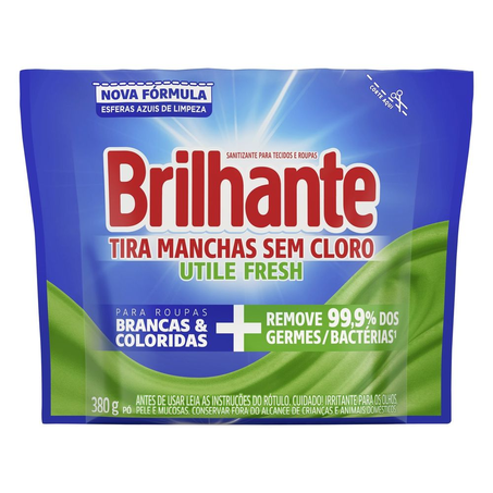 Tira Manchas Brilhante Fresh Sachê 380G