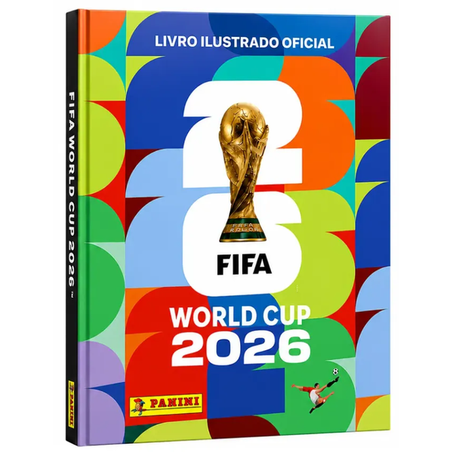 ALBUM VITROLA CAPA DURA COPA DO MUNDO 2026