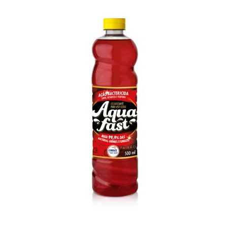 DESINFETANTE AQUA FAST 500ML PAIXAO 