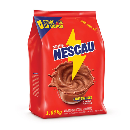 Achocolatado Em Pó Nescau 1,02Kg
