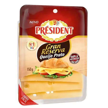 Queijo Prato Gran Reserva President 130g
