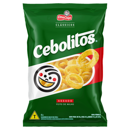 Salgadinho cebolitos 45g