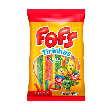 TIRINHAS FLORESTAL LICORICE FOFS SORTIDO 70G