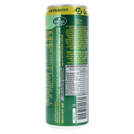 Refrigerante sarandi guaraná lata 350ml 360-18