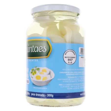 Ovos de codorna quintaes 300g 360-5