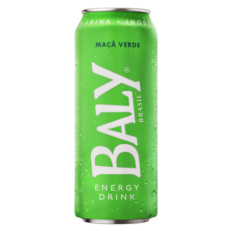Energético baly maçã verde lata 473ml